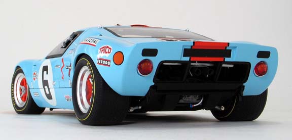 Ford GT40 gmp 1 12 scale diecast back view Ford GT40 gmp 1 12 scale diecast back view